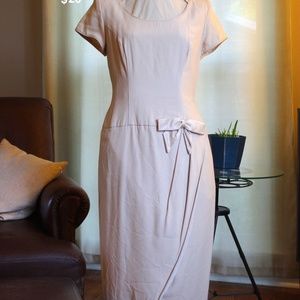 Bill Levkoff Champagne Dress